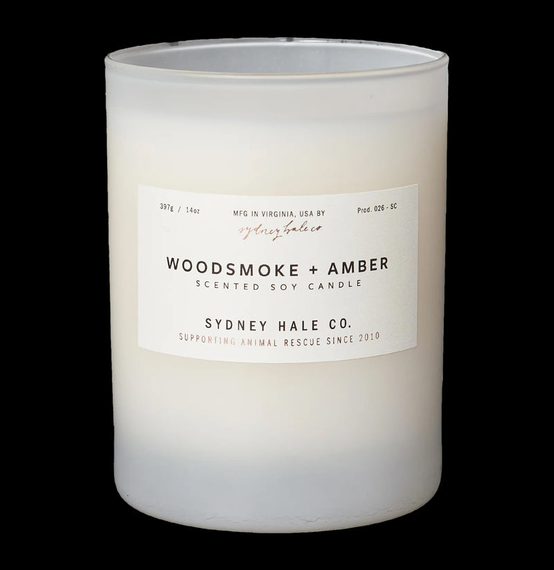 Sydney Hale Woodsmoke and Amber-Candles-Sydney Hale Co.-PaxtonGate