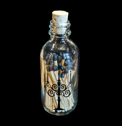 Apothecary Candalabra Match Bottle-Matches-Skeem-PaxtonGate