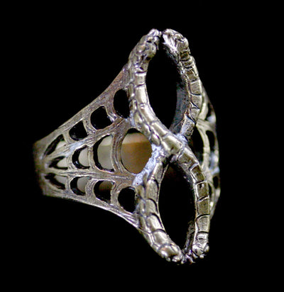 Medusa's Lace Ouroboros Ring - Paxton Gate