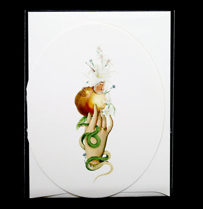 Fig Oval Greeting Card - Paxton Gate
