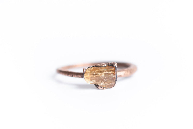 Raw Topaz Imperial Ring - Paxton Gate