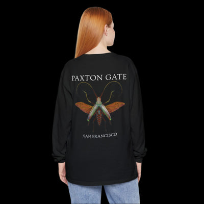 Unisex Paxton Gate Longhorn Beetle Long Sleeve Tee by Kris Struble-Apparel-Printify-PaxtonGate