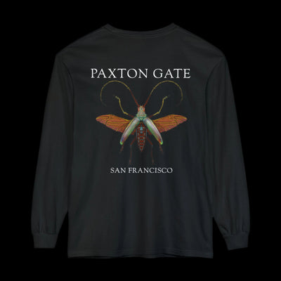 Unisex Paxton Gate Longhorn Beetle Long Sleeve Tee by Kris Struble-Apparel-Printify-PaxtonGate