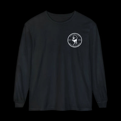 Unisex Paxton Gate Longhorn Beetle Long Sleeve Tee by Kris Struble-Apparel-Printify-PaxtonGate