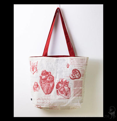 Anatomy Heart Tote Bag - Paxton Gate