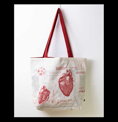 Anatomy Heart Tote Bag - Paxton Gate