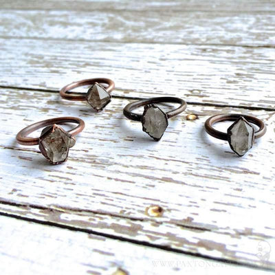 Anthraxolite Quartz Ring - Paxton Gate