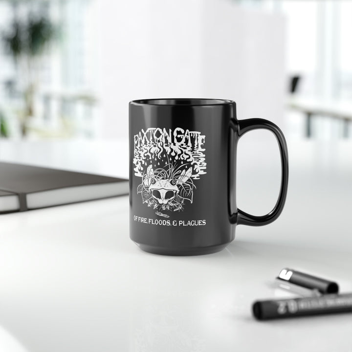 Black Fire, Floods and Plagues Mug By Megan Lees For Sale | Paxton