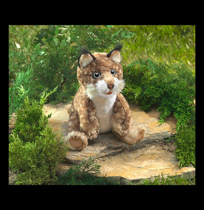 Bobcat Kitten Puppet - Paxton Gate