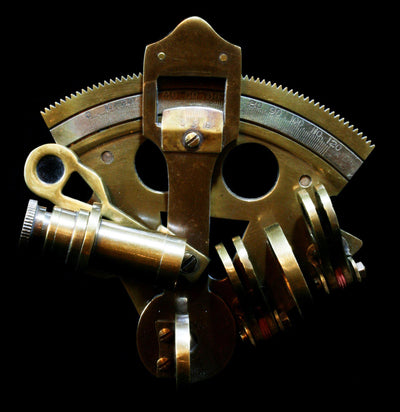 Bronze Pocket Sextant - Paxton Gate