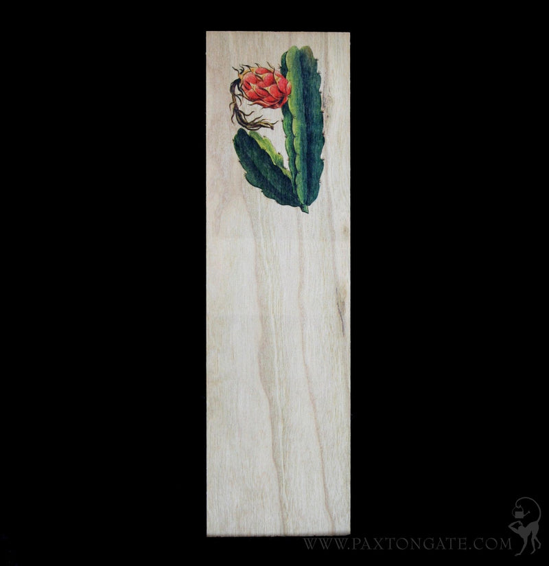 Cactus Botanical Wood Bookmark - Paxton Gate