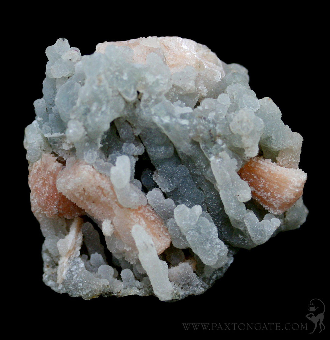 Chalcedony & Stilbite Crystal Cluster For Sale | Paxton Gate