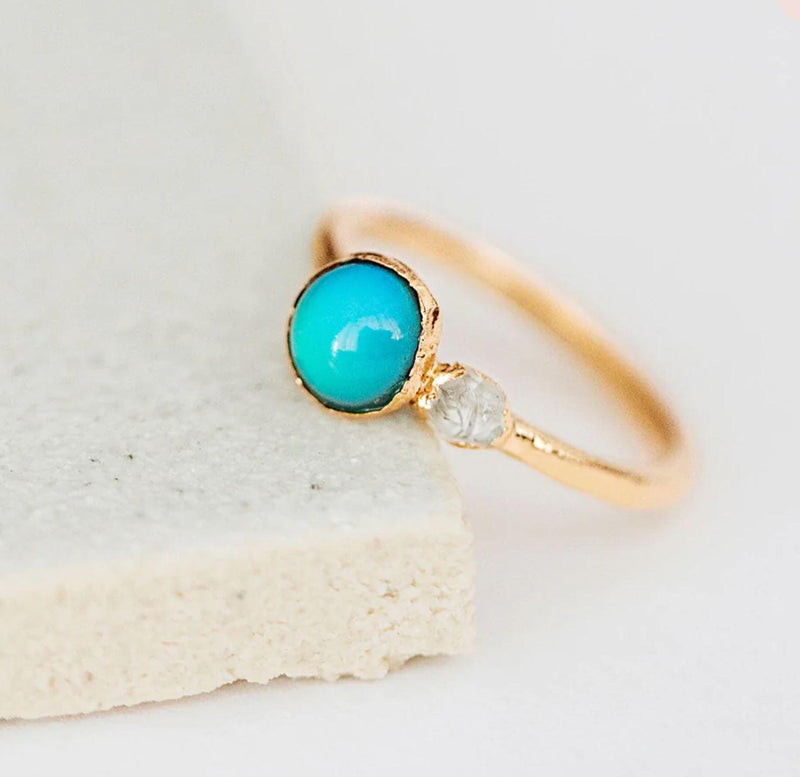 Color Changing Stone Mood Ring - Paxton Gate