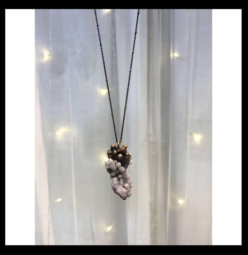 Grape Agate Necklace - Paxton Gate