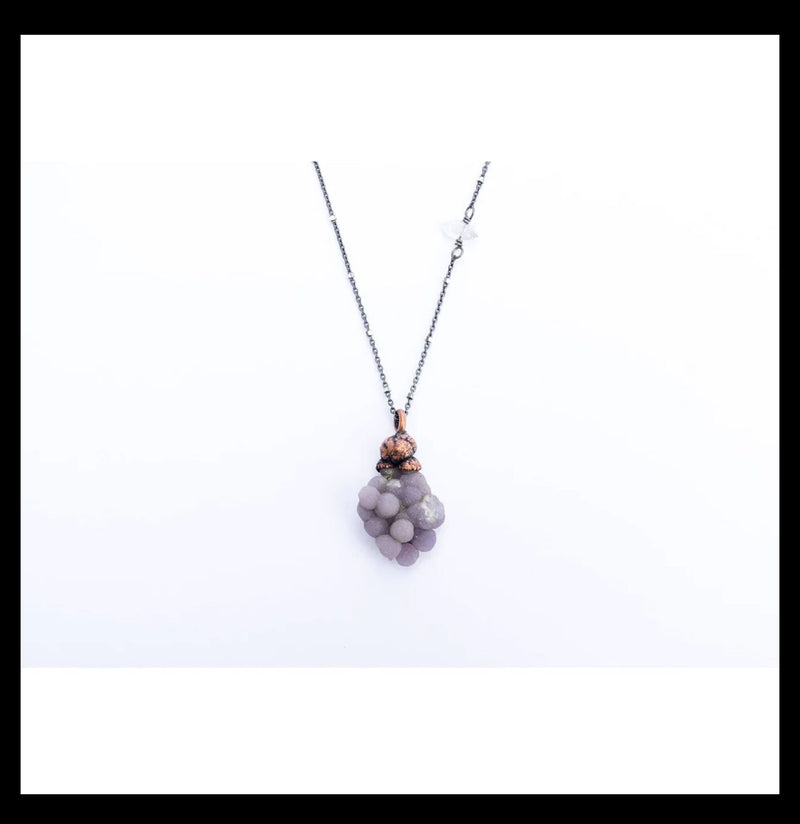 Grape Agate Necklace - Paxton Gate