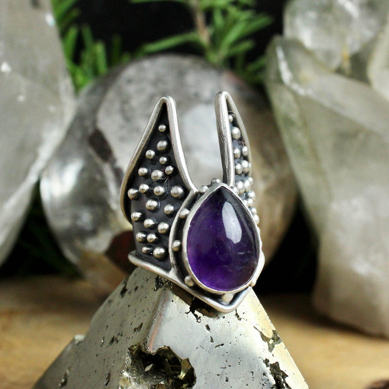 Cygnus Ring With Amethyst - Paxton Gate