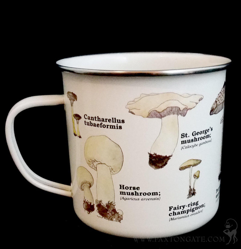 Enamel Mushroom Mug - Paxton Gate