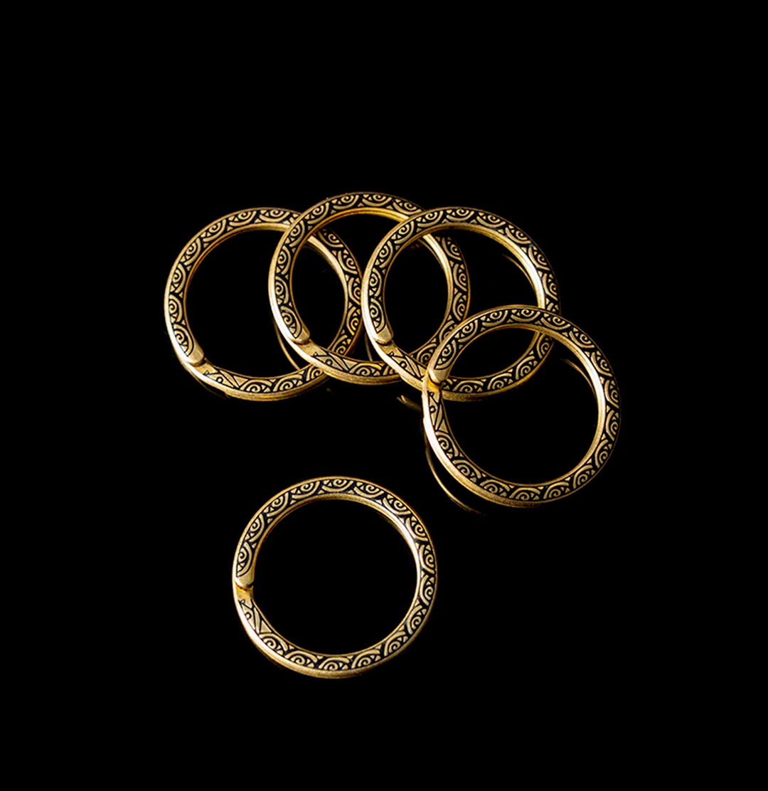 Five Piece Ouroboros Keyring For Sale | Paxton Gate