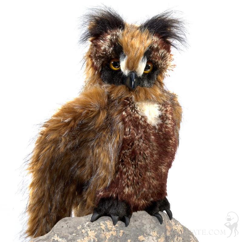 Orac Puppet Great Horned Owl Puppet – Paxton Gate