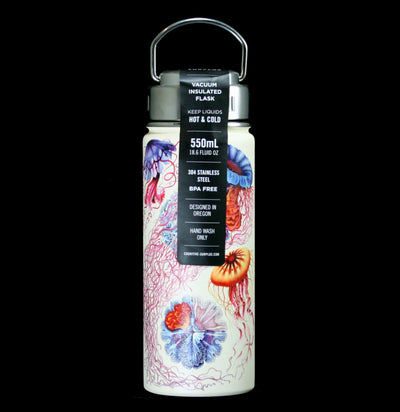 Haeckel Jellyfish Stainless Steel Vacuum Flask - Paxton Gate