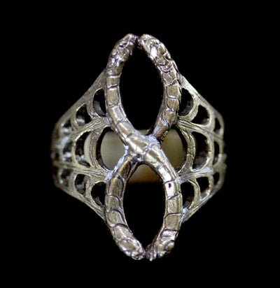 Medusa's Lace Ouroboros Ring - Paxton Gate