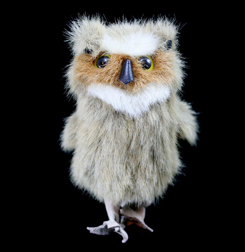 Mini Great Horned Owl Finger Puppet - Paxton Gate