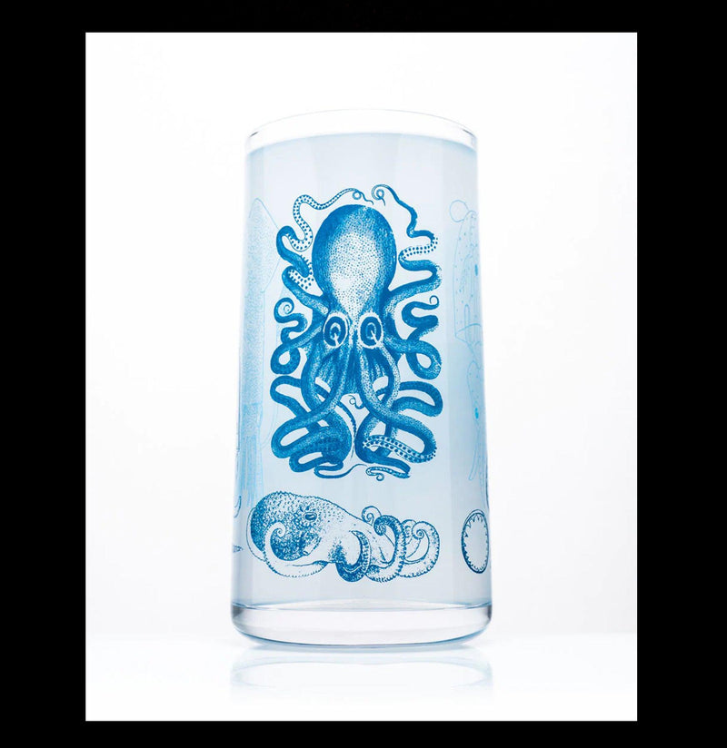 Monsters of the Deep: Cephalopods Drinking Glass-Drinkware-Cognitive Surplus-PaxtonGate