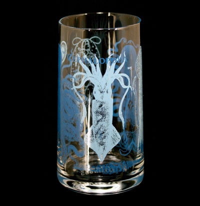 Monsters of the Deep: Cephalopods Drinking Glass-Drinkware-Cognitive Surplus-PaxtonGate