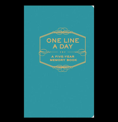 One Line a Day: A Five-Year Memory Book-Journals-Chronicle Books/Hachette-PaxtonGate