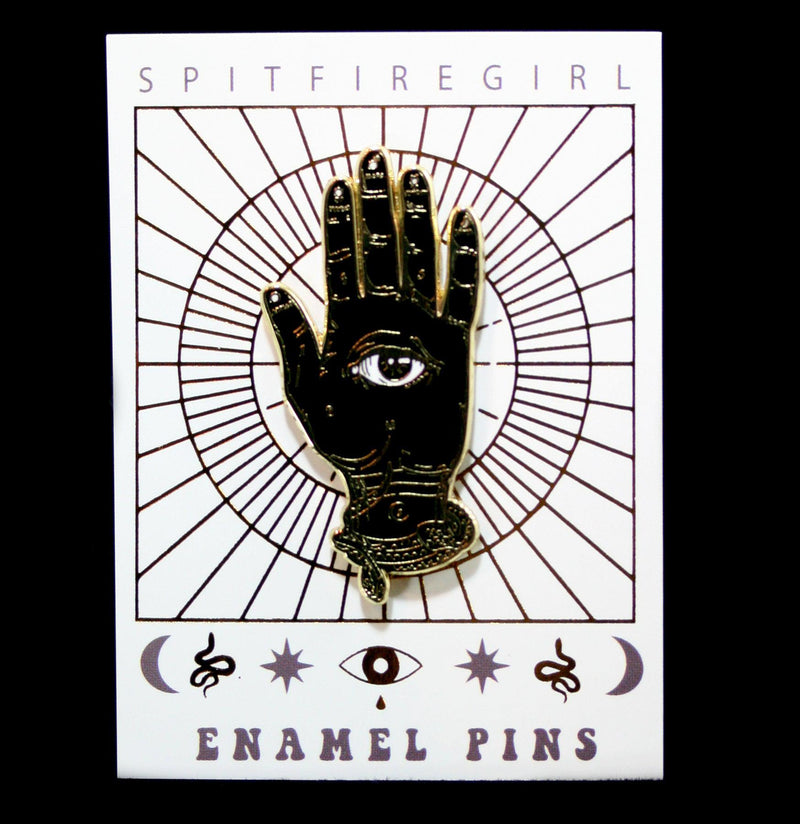 Palmistry Enamel Pin - Paxton Gate