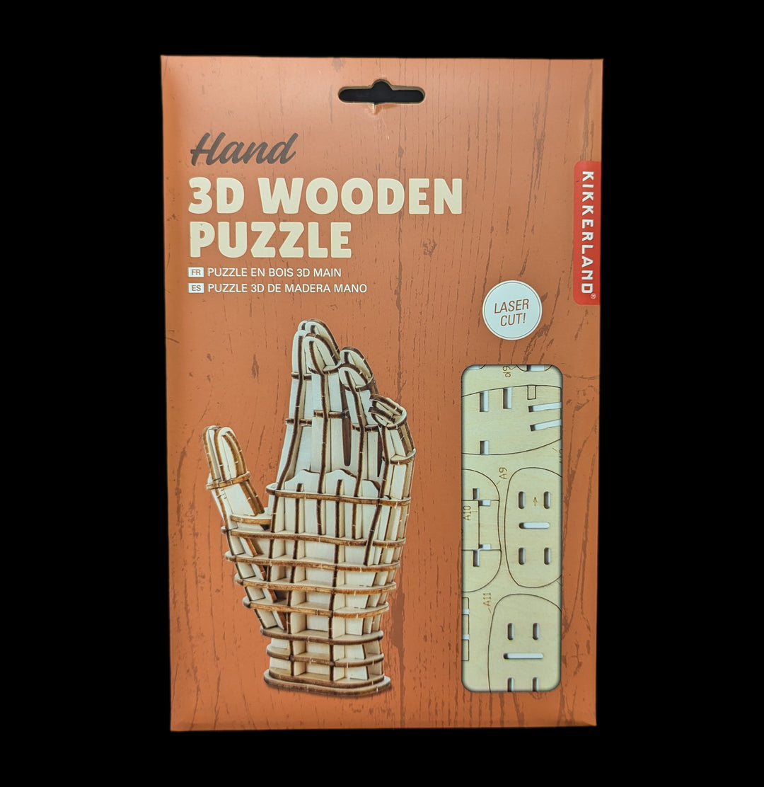 3D Wooden Hand Puzzle For Sale | Paxton Gate