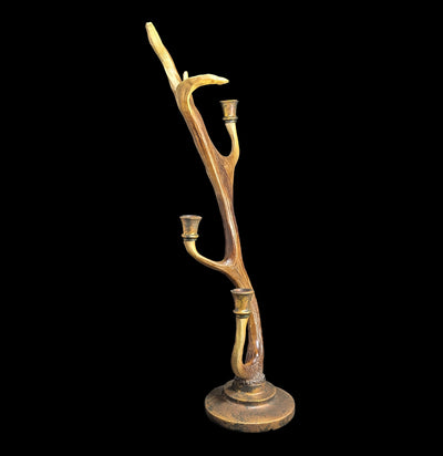 Faux Elk Horn Candelabra-Decor-Modern World-PaxtonGate