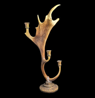 Faux Elk Horn Candelabra-Decor-Modern World-PaxtonGate