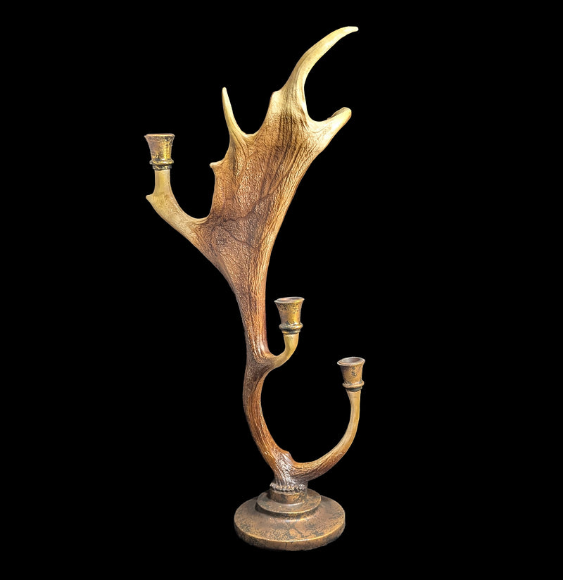 Faux Elk Horn Candelabra-Decor-Modern World-PaxtonGate