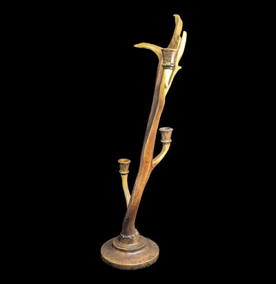 Faux Elk Horn Candelabra-Decor-Modern World-PaxtonGate