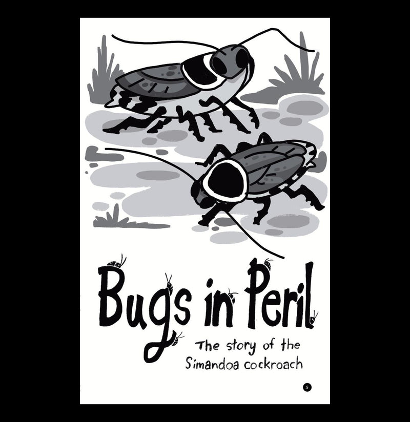 Bugs in Peril: The Story of the Simandoa Cockroach-Books-Microcosm Publishing-PaxtonGate