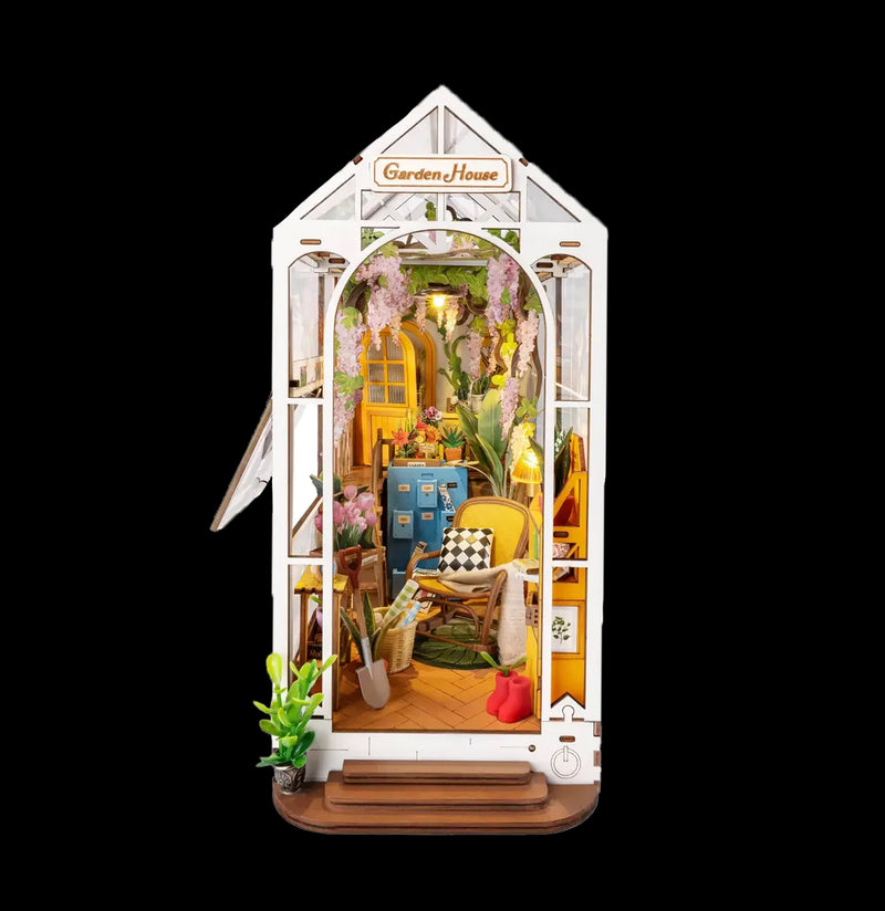 Garden House Book Nook Kit-Puzzles-Hands Craft-PaxtonGate