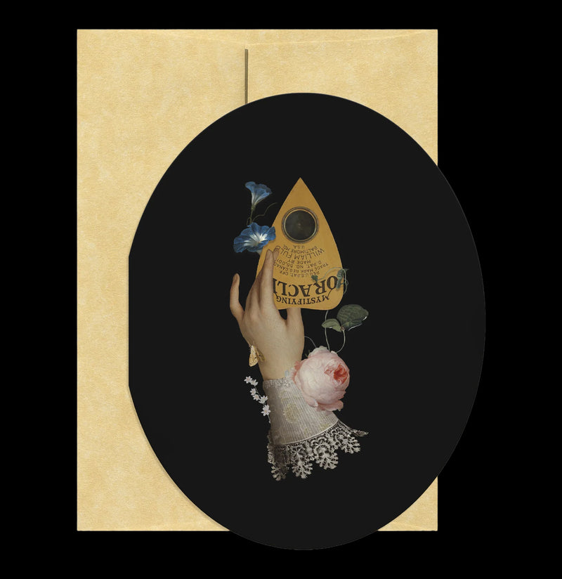 Planchette Oval Greeting Card-Cards-Open Sea-PaxtonGate