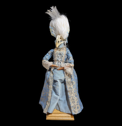 Madame Poule Chicken Skull Doll-Taxidermy-Monique Motil-PaxtonGate