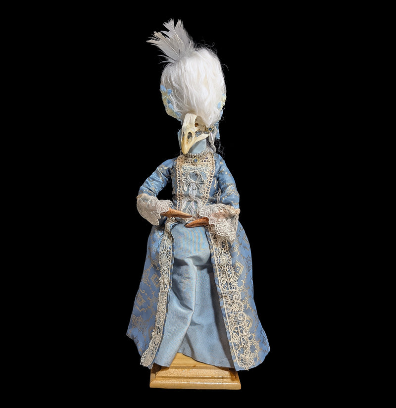 Madame Poule Chicken Skull Doll-Taxidermy-Monique Motil-PaxtonGate