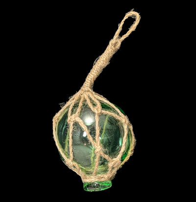 Seafoam Green Japanese Glass Ball Fishing Float-Decor-Hampton Nautical-PaxtonGate
