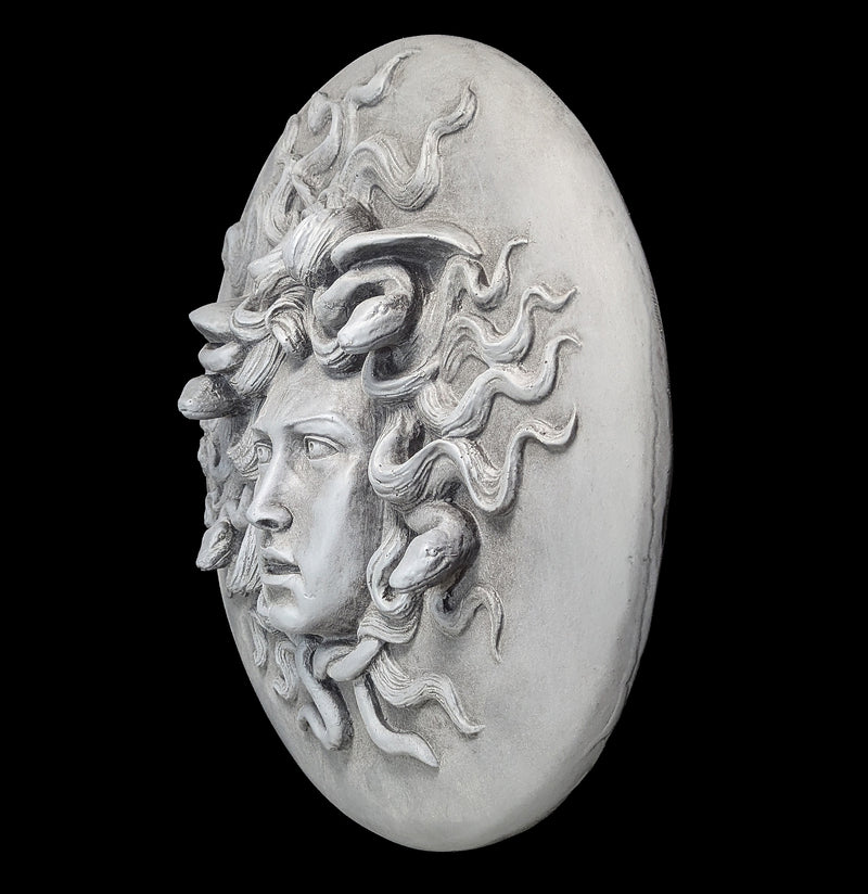 Medusa Wall Plaque-statuary-Orlandi-PaxtonGate