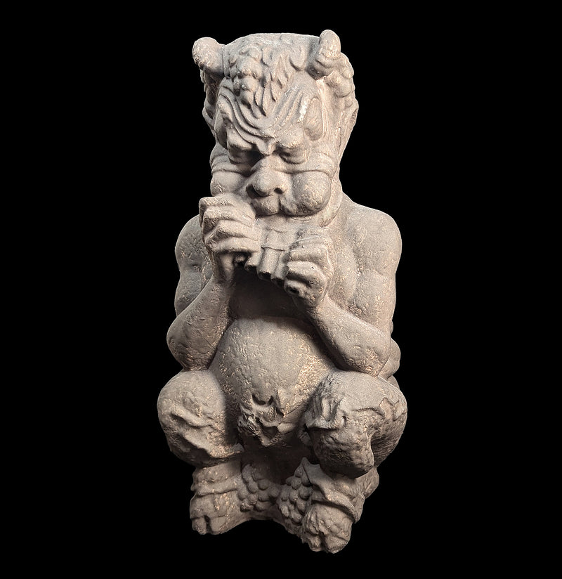Greek Pan Gargoyle Statue-statuary-Orlandi-PaxtonGate