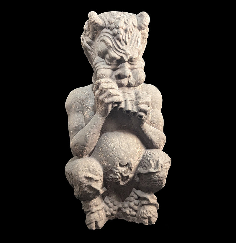 Greek Pan Gargoyle Statue-statuary-Orlandi-PaxtonGate