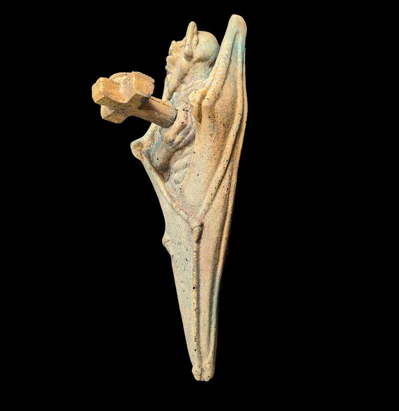 Outdoor Vampire Candleholder Gargoyle-statuary-Orlandi-PaxtonGate
