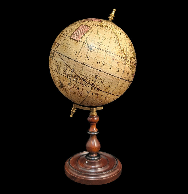 Cassini 1790 Old World Globe-AntqRplica-Tour d&