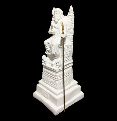 Alabaster Zeus Statue-statuary-2 Greeks Inc.-PaxtonGate