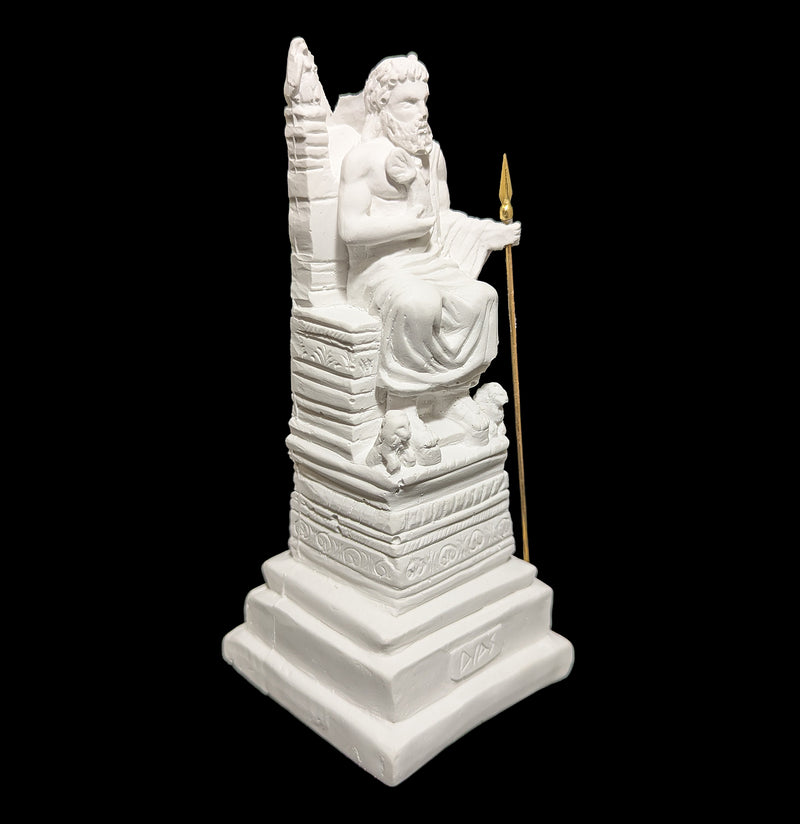 Alabaster Zeus Statue-statuary-2 Greeks Inc.-PaxtonGate