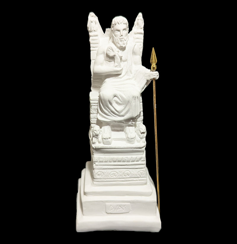 Alabaster Zeus Statue-statuary-2 Greeks Inc.-PaxtonGate