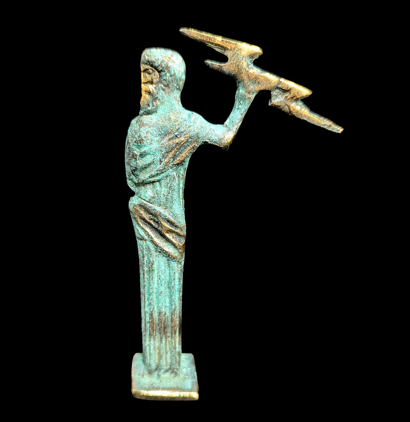 Bronze Zeus Statue-statuary-2 Greeks Inc.-PaxtonGate